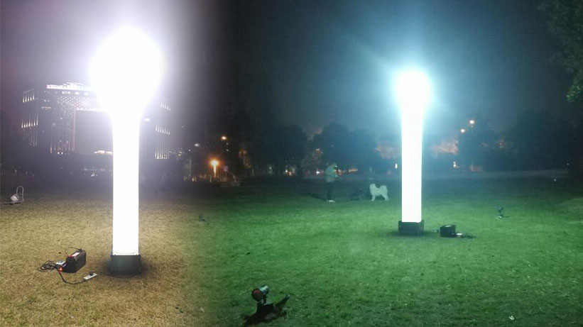 Illuminate Your World with Columus - The Portable Inflatable Light Tower