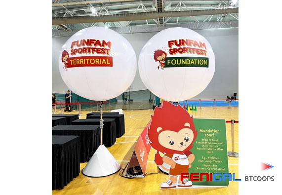 Pearl™ Series Inflatable LED Lights with Tripod Stands The Highlight Choice for Night Event Decoration – Efficient Durable and Flexible