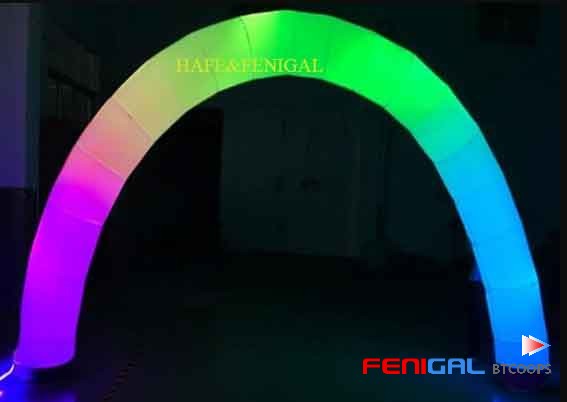 5m Inflatable Arch With LED Lights & Custom Logo For Sports & Marathon Events – Aero™ Series – High-Quality, Easy Setup, Customizable, and Perfect for Branding