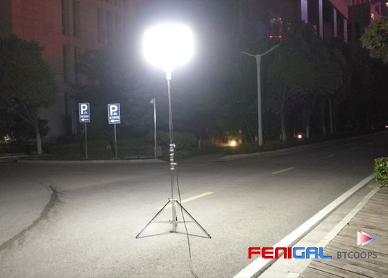 Sun™ Balloon Light 400W Explosion Proof Emergency LED Exit Light - Glare-Free, 120V for Industrial & Outdoor Use