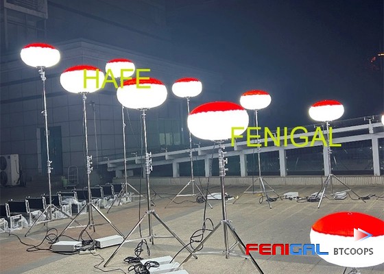 Sun™ Series 400W LED Balloon Light The Preferred Choice for Earthquake Rescue and Work Area Lighting – Soft Light, Easy Setup and Durable