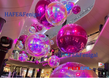 Multi-Color 4ft Inflatable Mirror Ball for Wedding Wholesalers