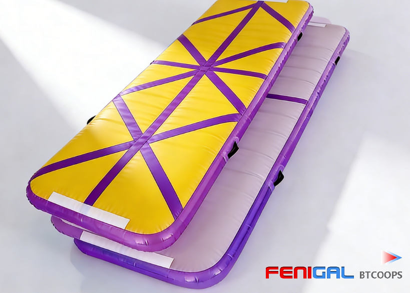 DWF Inflatable Gym Mat – Heavy-Duty Rental Grade Air Track for Events, Festivals & Temporary Sports Zones