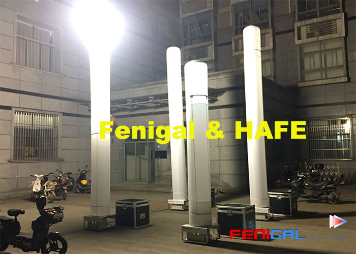 1000W Inflatable Light Tower for Mining & Heavy Construction: 360° Illumination